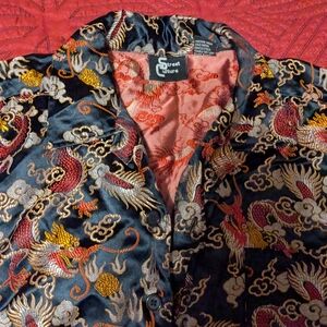 Street Culture Dragon Embroidered Jacket